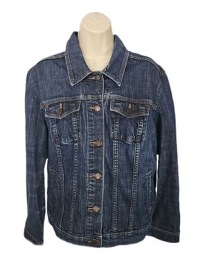 Gap Jeans Jacket Denim Blue Size XL